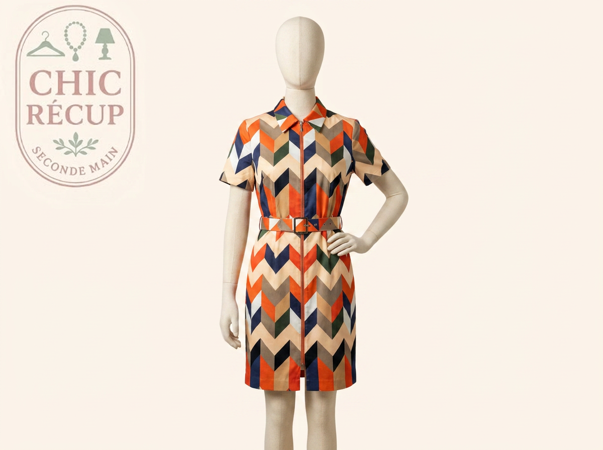 Robe Marie Méro - 40 - Orange - Dr05/756