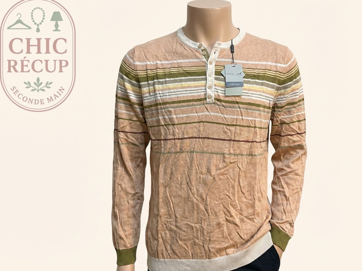 T-shirt À Manches Longues Gentleman Farmer - Xxl - Multicol.