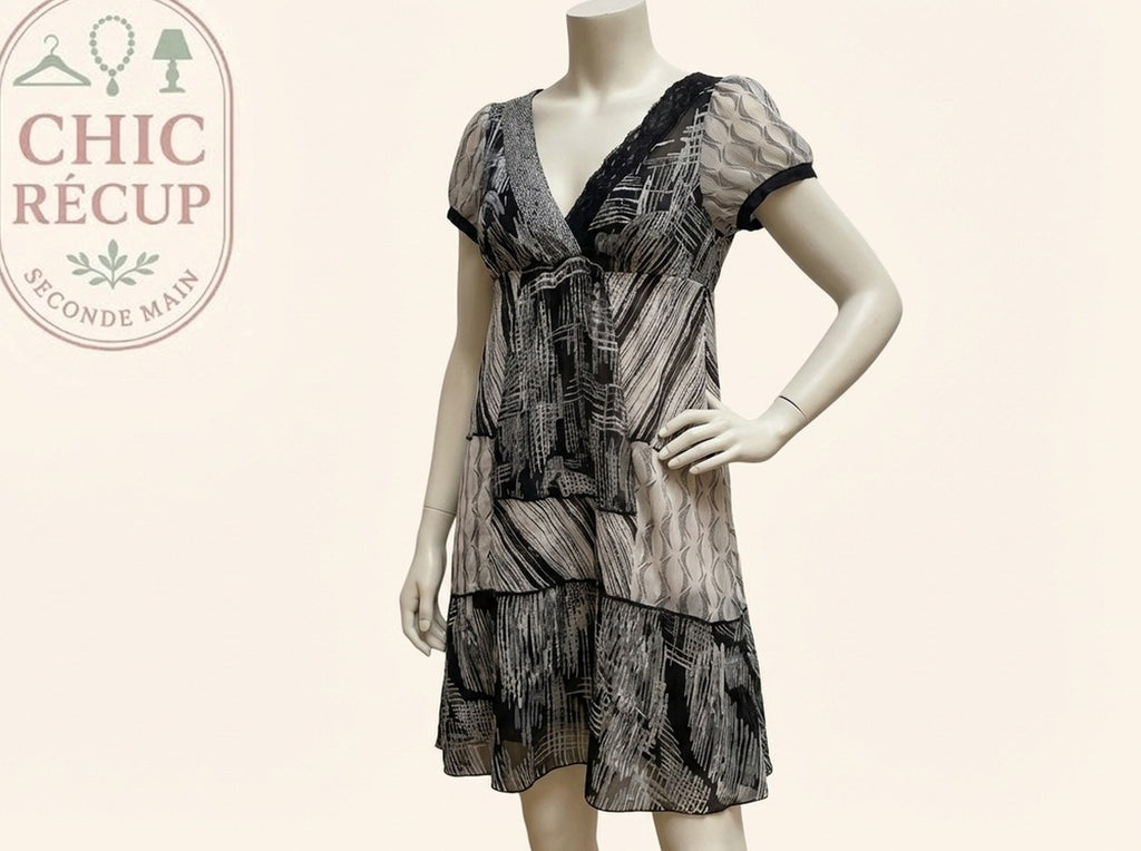 Robe D'été Didipi - M - Gris - Anbou-52