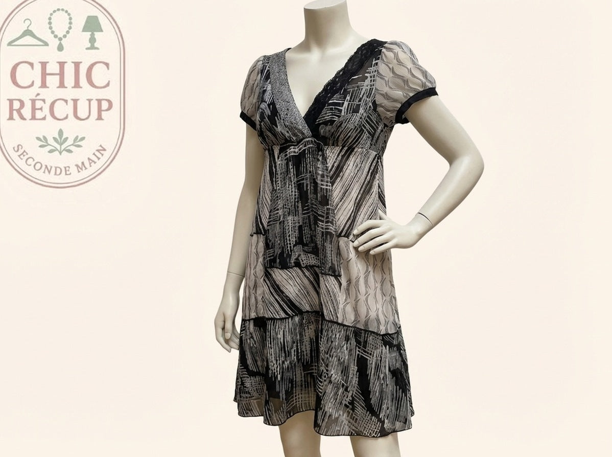 Robe D'été Didipi - M - Gris - Anbou-52