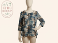Blouse - Street One - Eu 40 - Bleu - Qubur-155