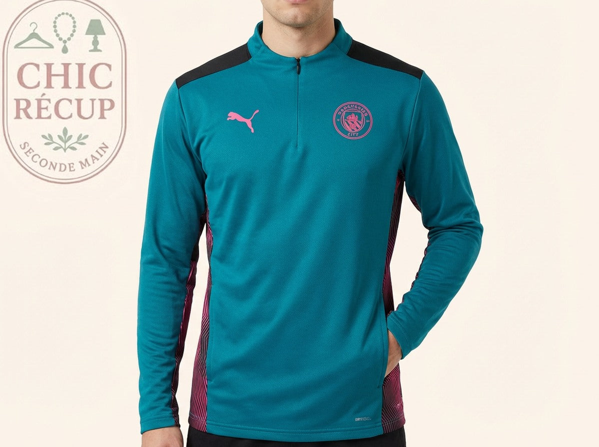 Maillot Puma - L - Turquoise - Audeb-70