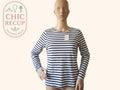 Blouse Avon - S - Marine - Brhal-152