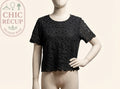Hauts & T-shirt Clockhouse - L - Noir - Brhal-31