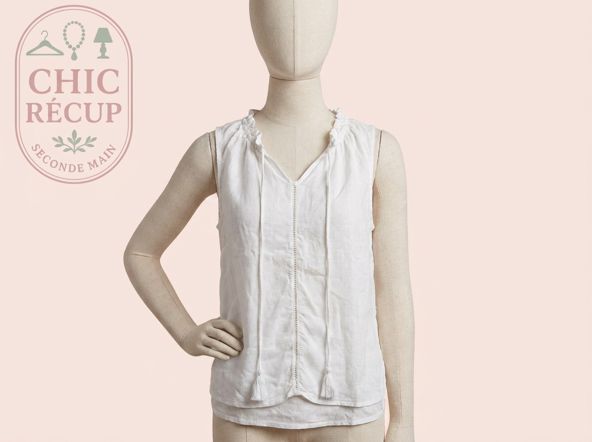 Débardeur - Scotch & Soda - S - Blanc - Iscou-35