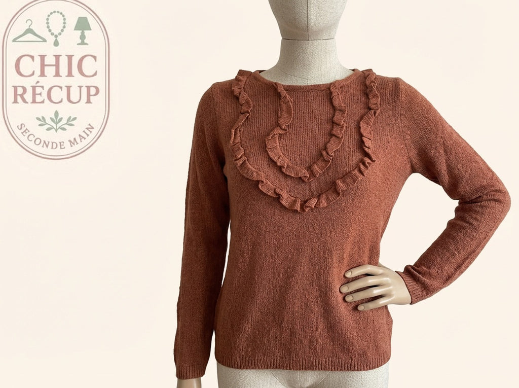 Blouse Cyrillus - M - Orange - Olhat-65