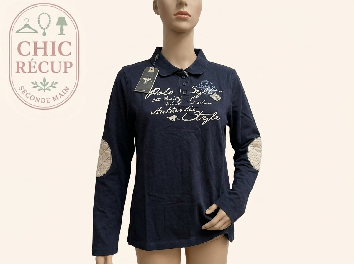Blouse Polo Sylt - 3xl - Marine - Labag-203
