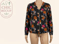 Blouse Camaïeu - L - Multicolore - Brhal-123