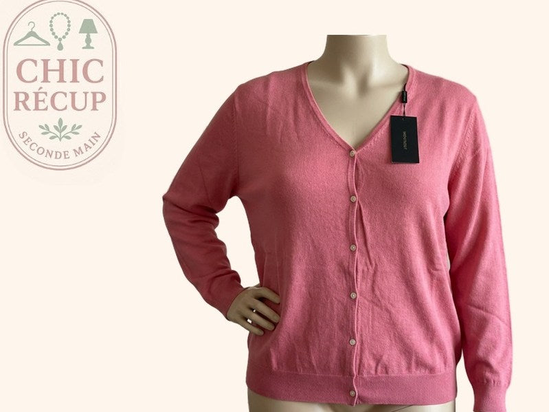 Cardigan Montagut - Xl - Rose - Labag-157