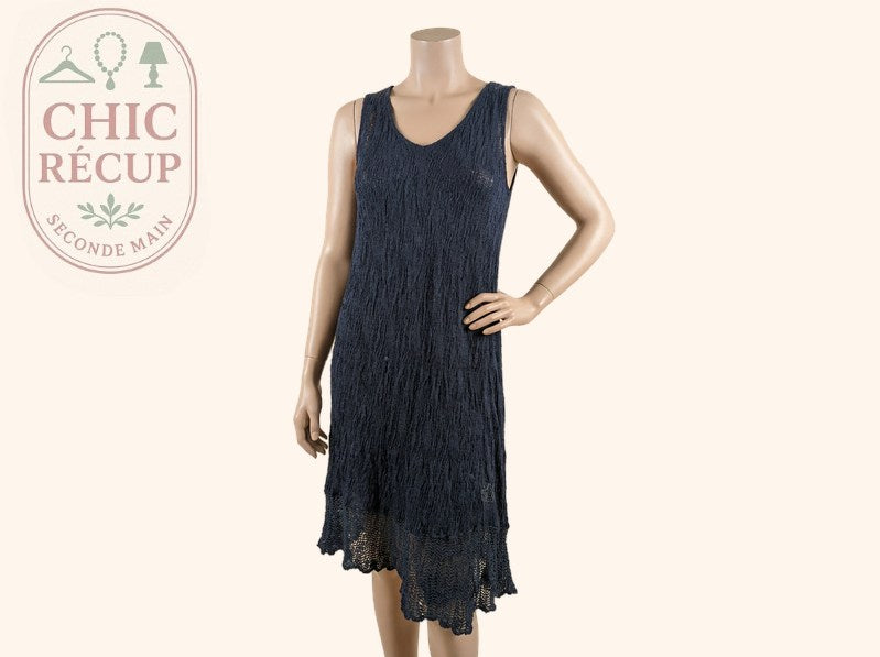 Robe d'été Mais il est où le soleil? - Xl - Bleu marine