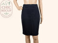 Jupe Midi Etincelle - Xl - Marine - Labag-244