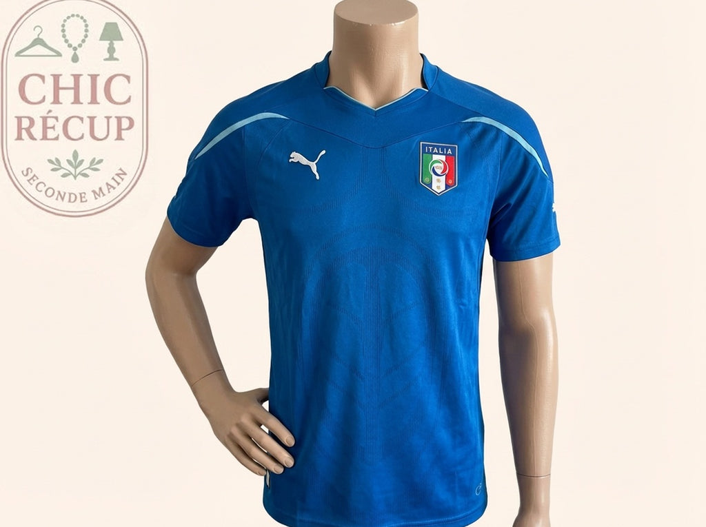 Maillot Puma - M - Bleu - Ayzan-68