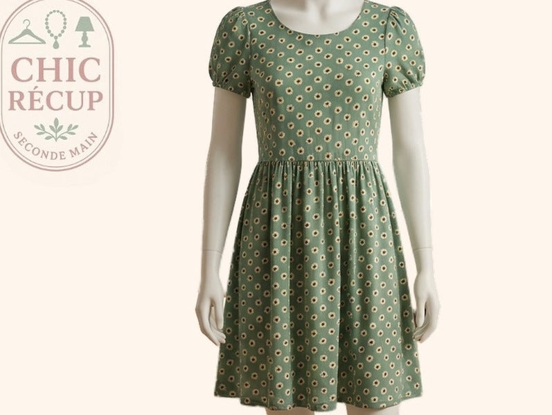 Robe Midi Olive Des Olive - S - Vert - Maneg-19