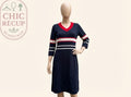 Robe Midi Morgan - Xl - Marine - Myfed-19