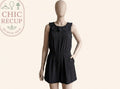 Combi Short Zara - L - Noir - Paval-46