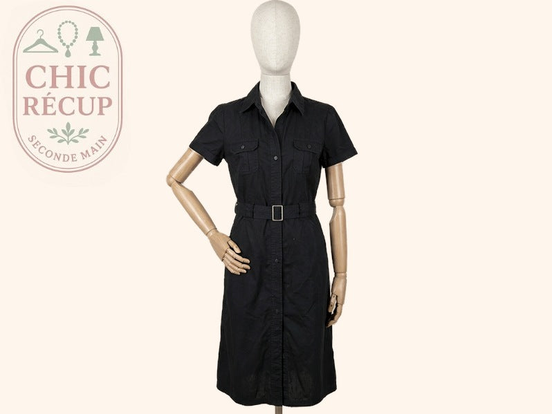 Robe chemise Mexx - 42 - Noir - Coton