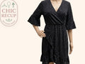 Robe Casual Sans Marque - M - Noir - Qubur-119