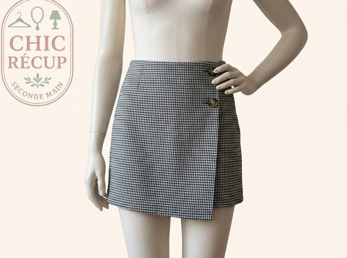 Mini-jupe Studio - M - Noir - Sabro-30
