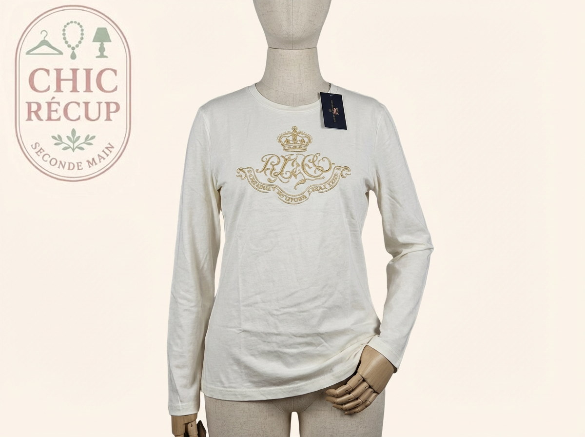 Blouse Polo Ralph Lauren - Xl - Blanc - Labag-152