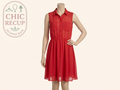 Robe d'été H&m - 42 - Rouge - Sans manches
