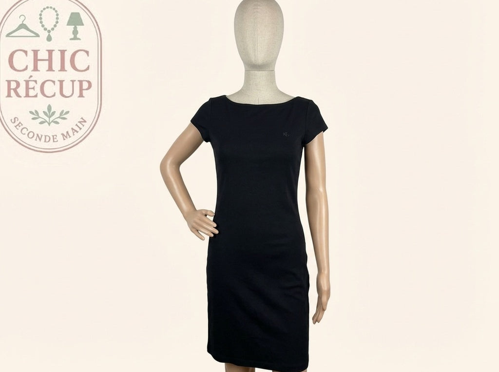 Robe Midi Ralph Lauren - L - Marine - Casor-8