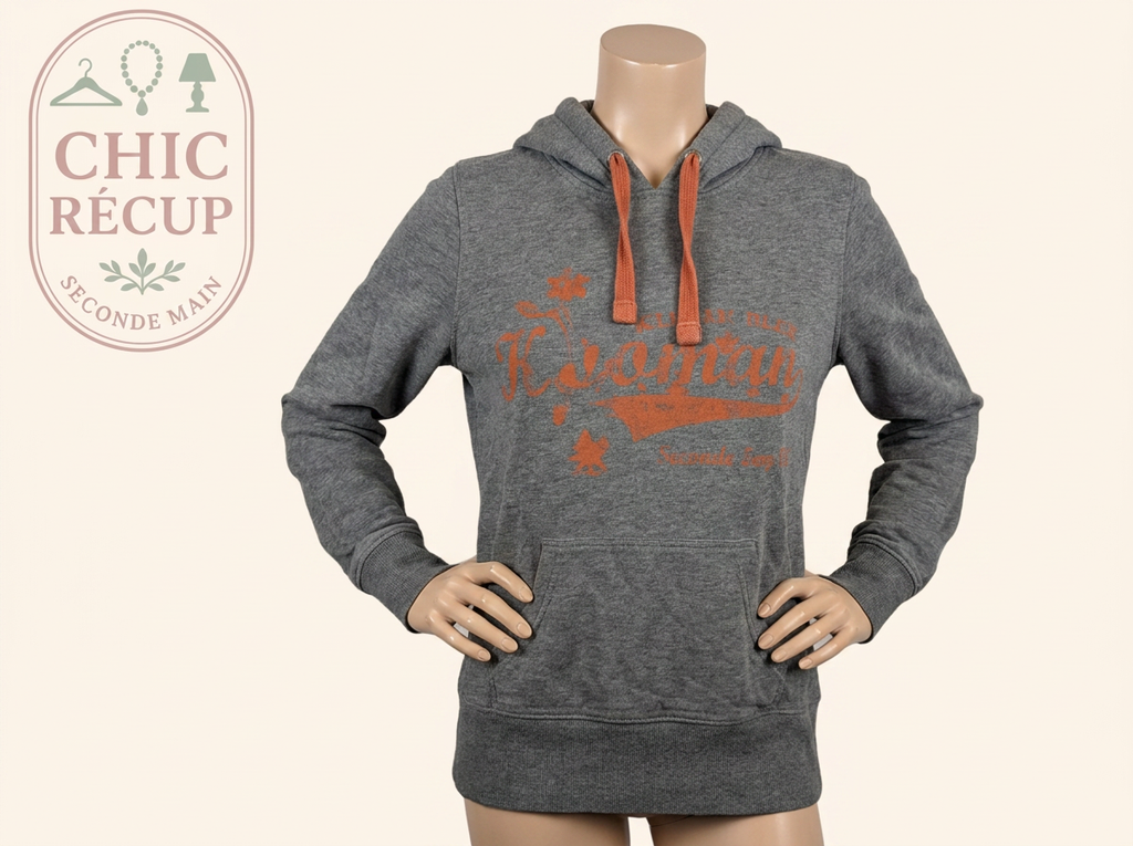 Sweat K Woman - M - Gris - Audeb-03
