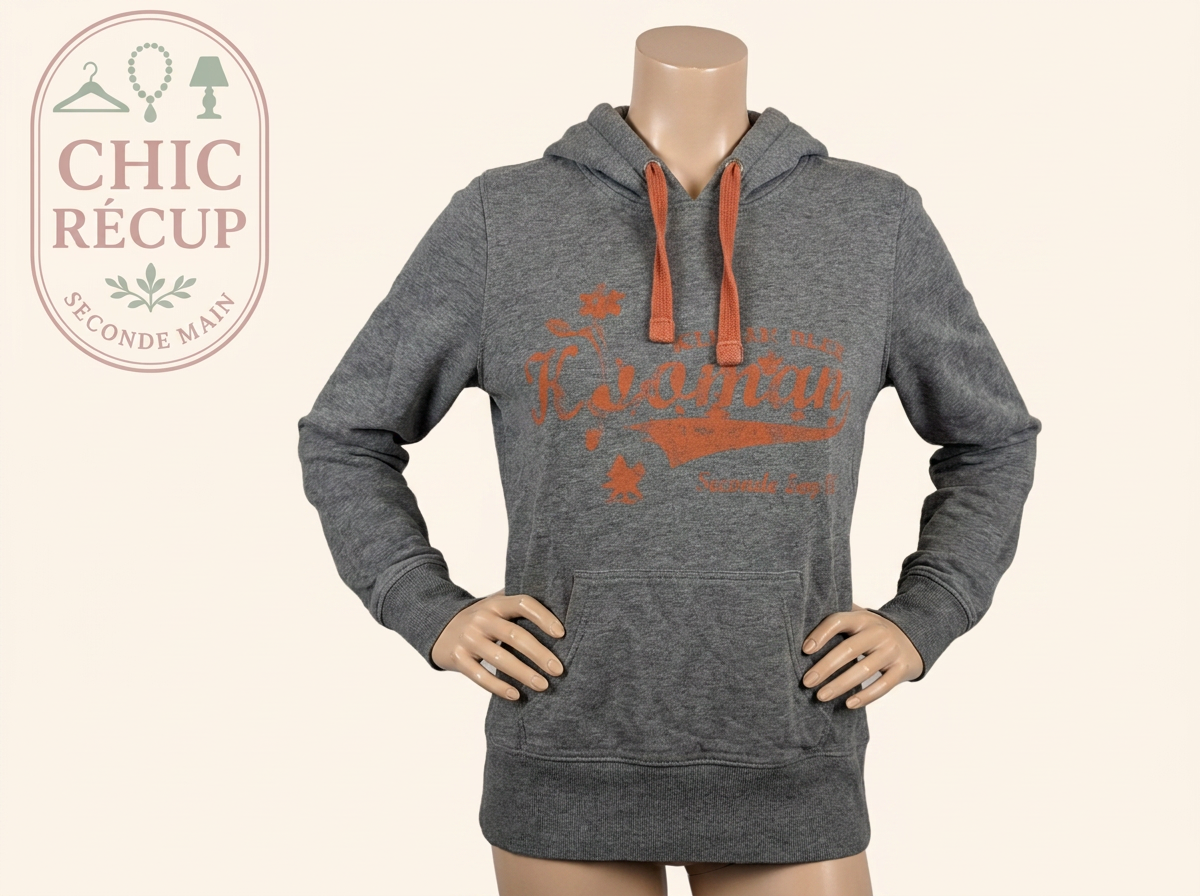 Sweat K Woman - M - Gris - Audeb-03
