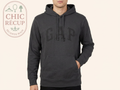 Sweat à capuche Gap - L - Noir - Logo brodé