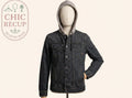 Veste En Jean Asos - Xs - Marine - Ramec-24