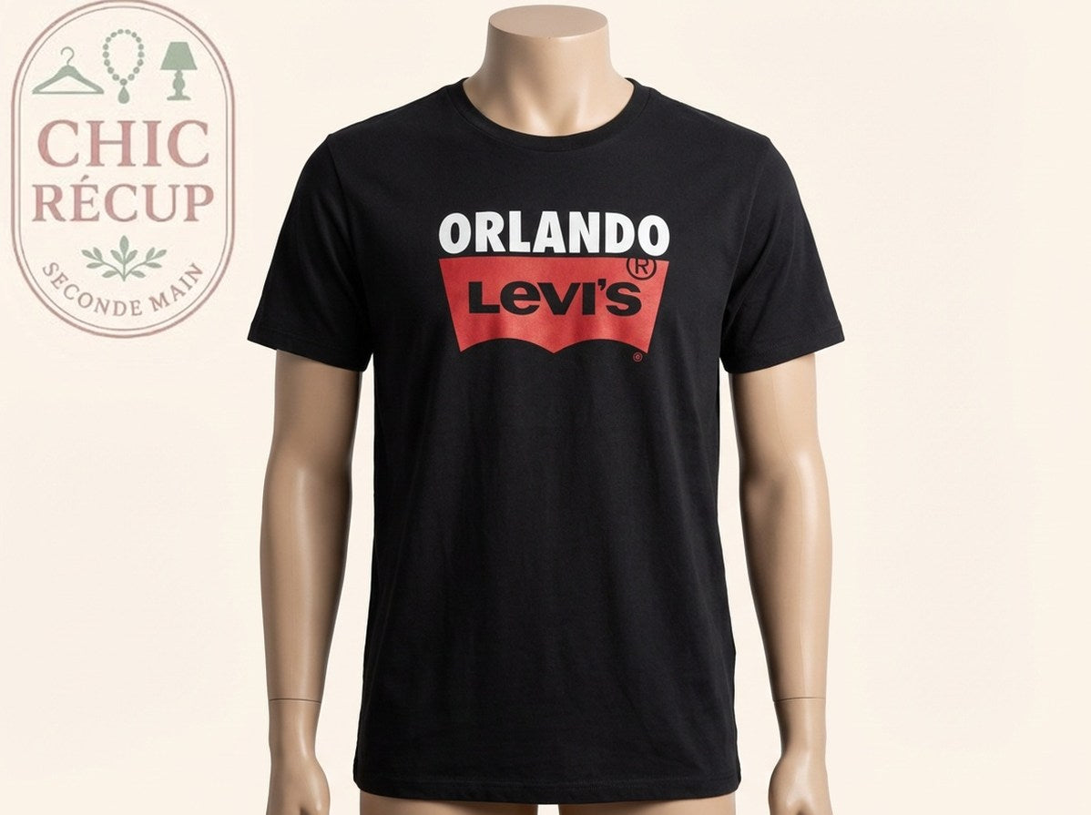 T-shirt Imprimé Levi's - M - Noir - Olmar-21