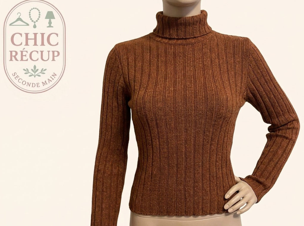 Pull-overs & Sweat-shirt Jennifer - S - Marron - Lépas-7