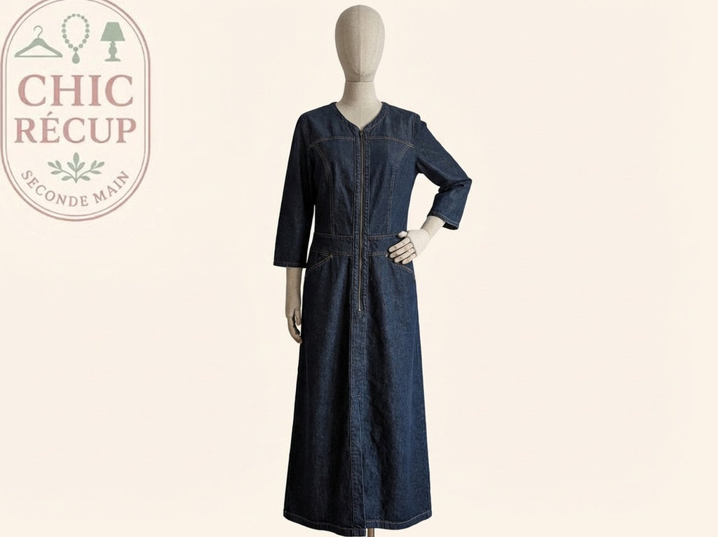 Robe Longue Salsa - Xl - Bleu - Myfed-47