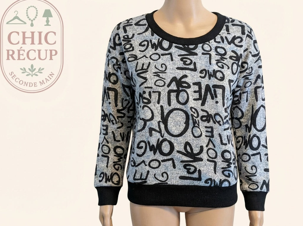 Pull-overs & Sweat-shirt Bongo - L - Noir - Chpav-96