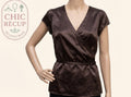 Blouse Etam - 42 - Marron - Mache-20