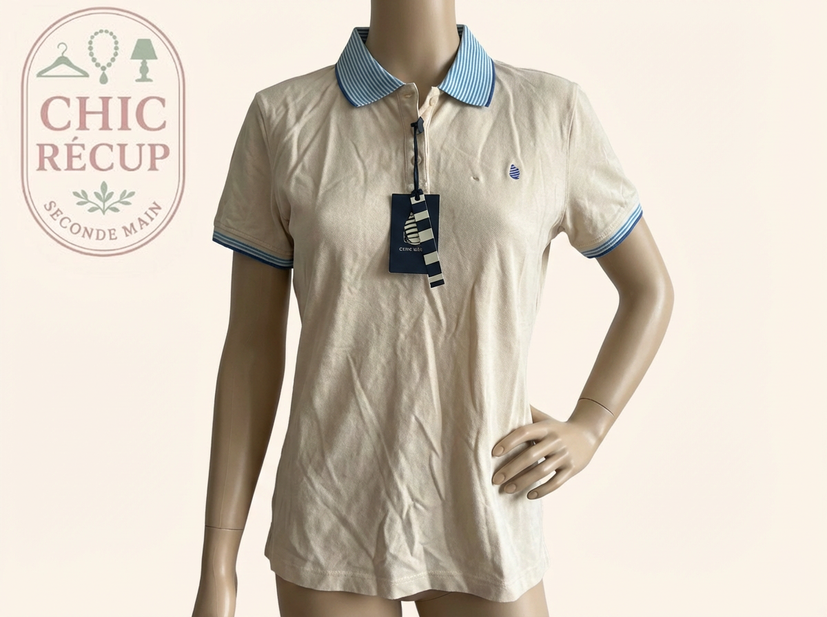 Polo Marina Yachting - Xl - Crème - Labag-322