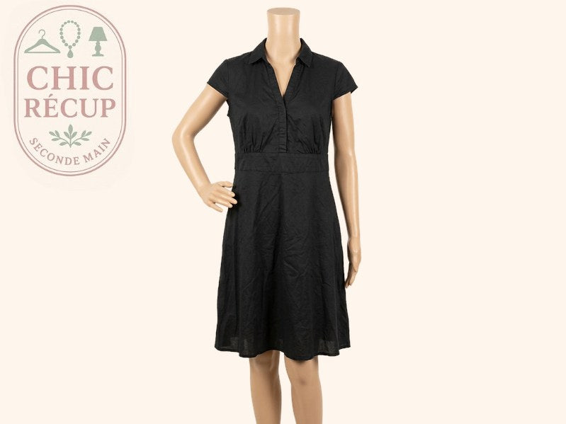 Robe Grain de Malice - 44 - Noir - Chemise