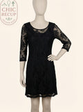 Robe K woman - 34/36 - Noir - Dentelle