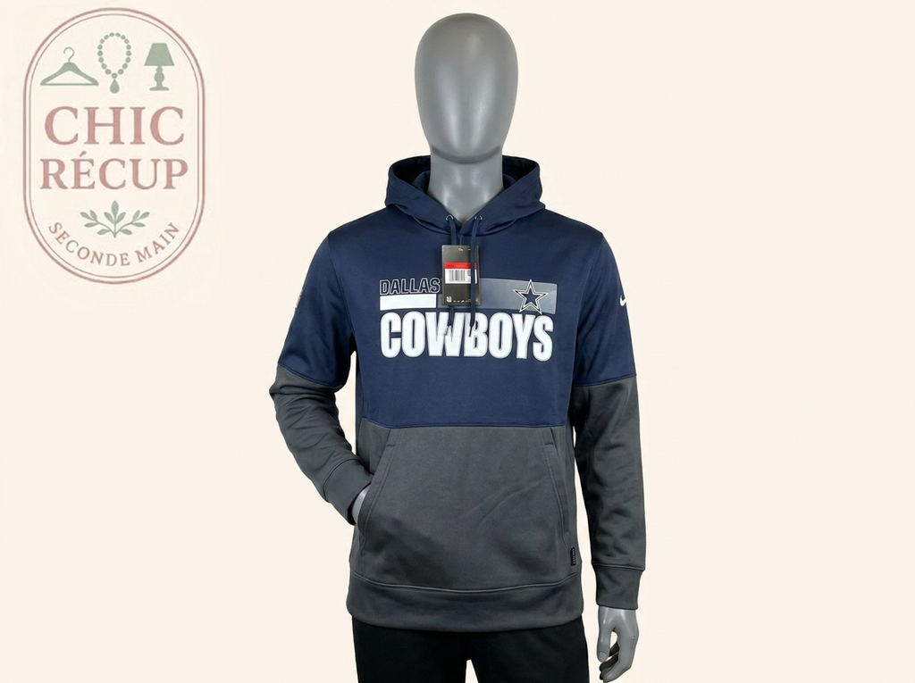 Sweat à Capuche Nike - M - Marine - Thgen-102