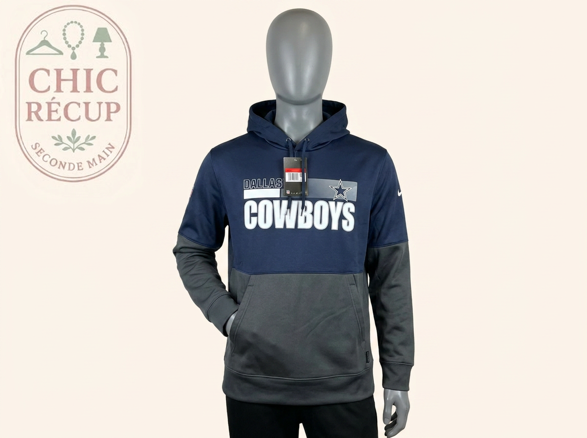 Sweat à Capuche Nike - M - Marine - Thgen-102