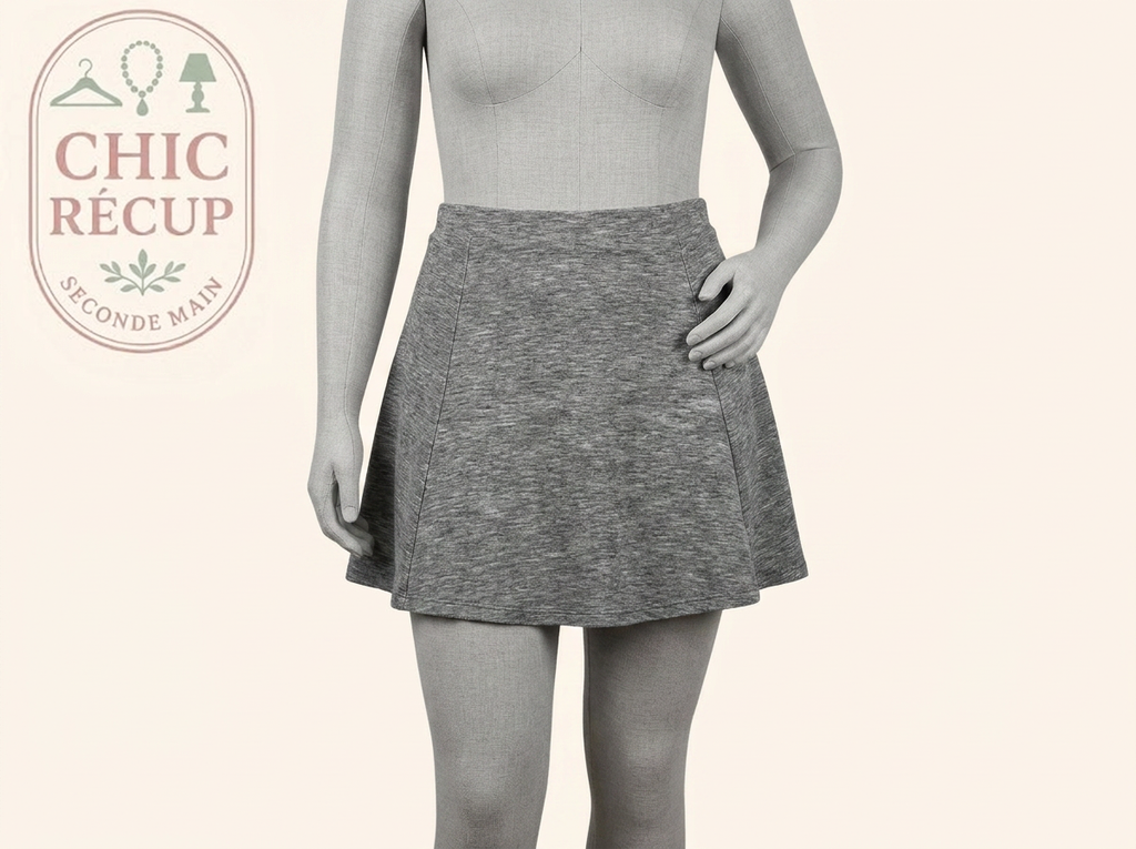 Jupe Kiabi - Xl - Gris - Patineuse