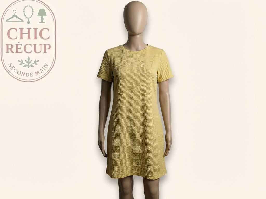 Robe Midi Cars Jeans - Xl - Jaune - Brhal-37