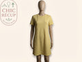 Robe Midi Cars Jeans - Xl - Jaune - Brhal-37