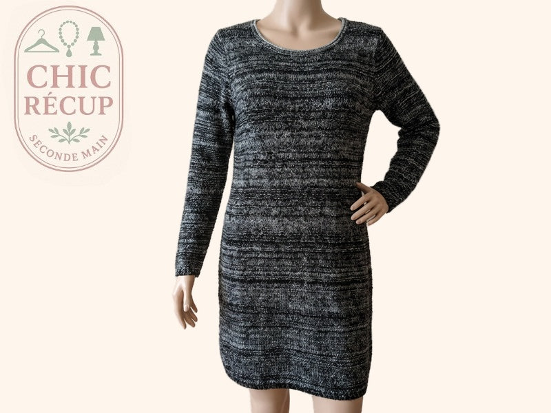 Robe Casual Caroll - 42 - Gris - Labag-212