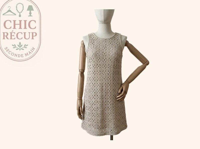 Robe Atmosphere - M - Blanc - Anbou-46