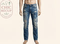 Jeans Coupe Droite Kaporal - L - Bleu Clair - Thgen-3