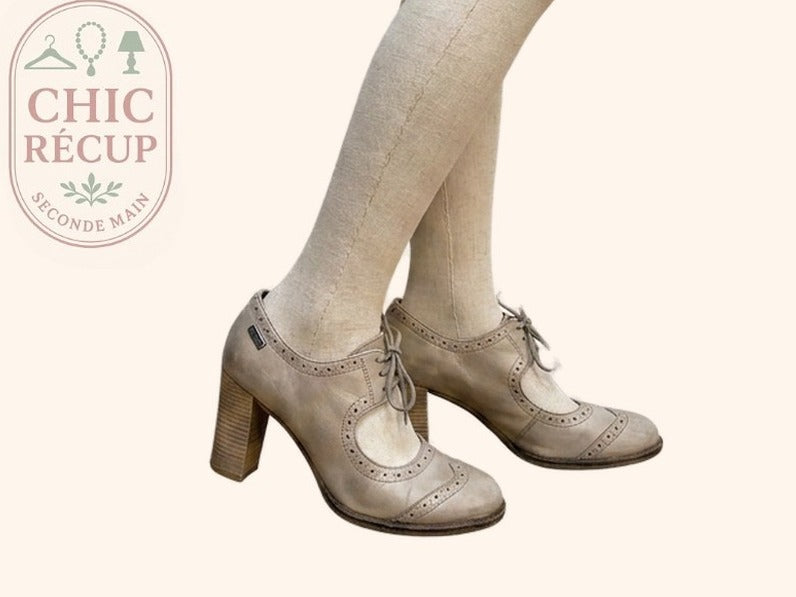 Sandales Creeks - 39 - Beige - Ancuv-14