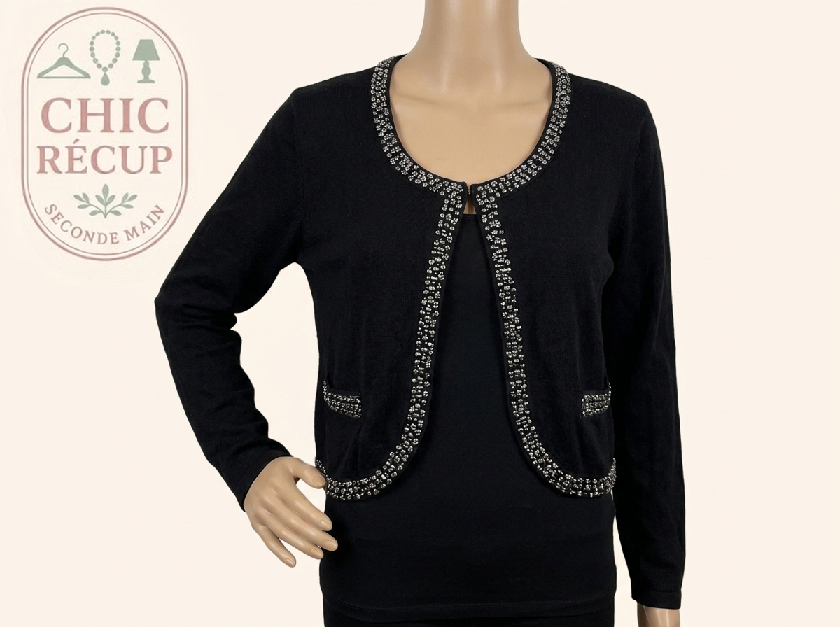 Boléro Etincelle - T6 - Noir - Labag-214