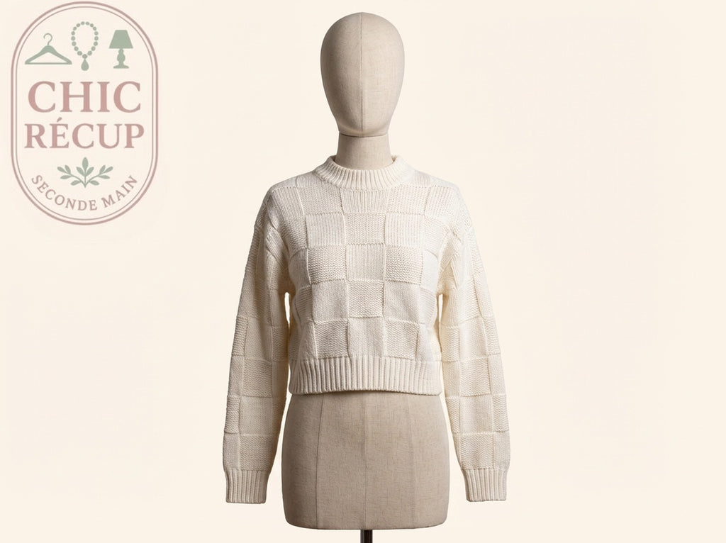 Autres Pull-over & Sweat-shirts Bershka - S - Blanc - Shbad-