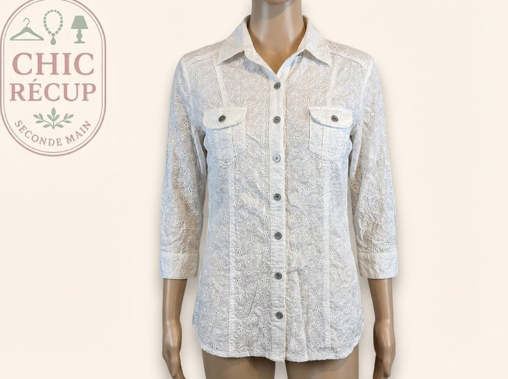 Chemise Patrice Breal - 36 - Blanc - Chpav-12
