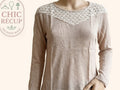 Blouse Maison 123 - M - Rose - Casor-18